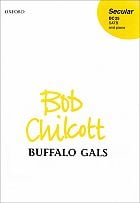 Buffalo Gals SATB choral sheet music cover